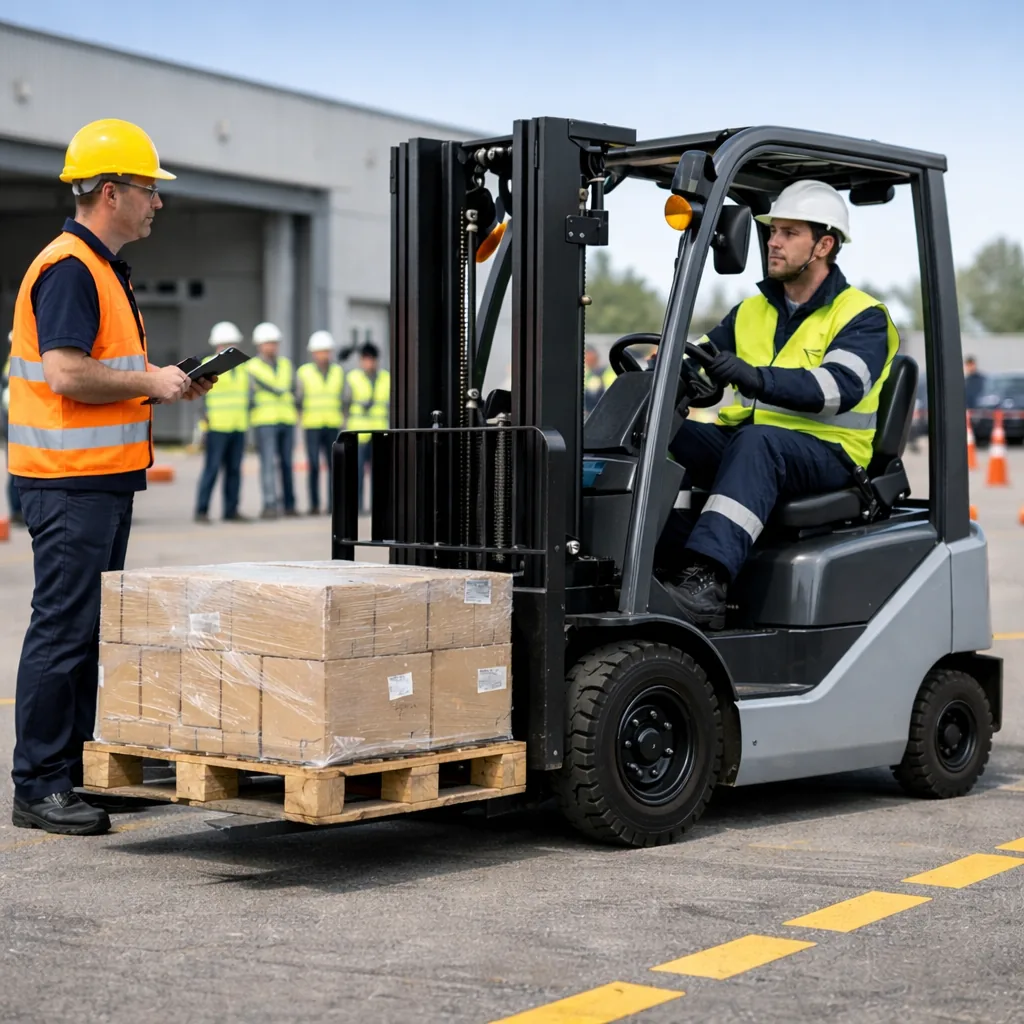 Aggiornamento per lavoratori addetti alla conduzione di carrelli industriali semoventi con conducente a bordo