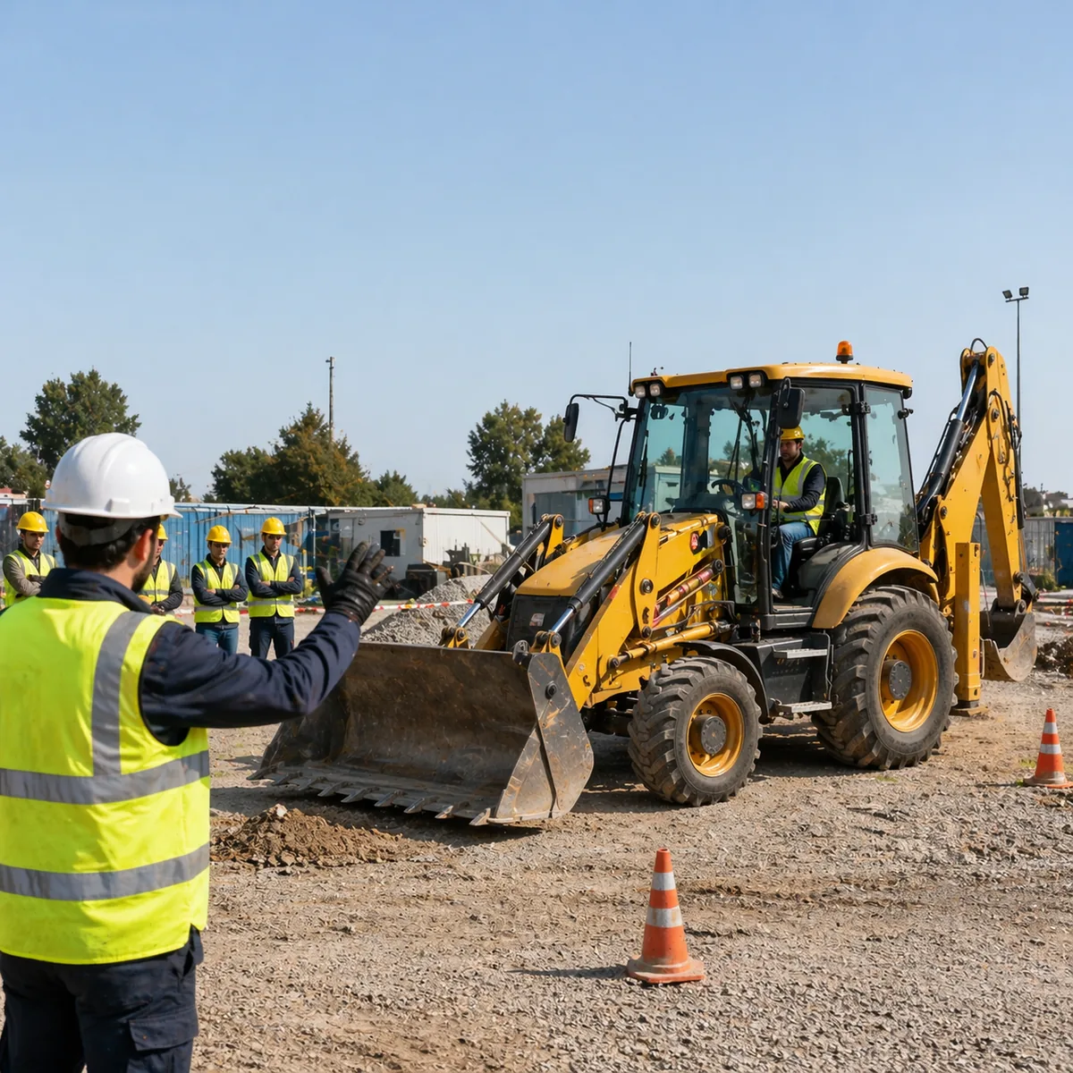 Formazione teorico-pratica per lavoratori addetti alla conduzione di escavatori idraulici, caricatori, terne