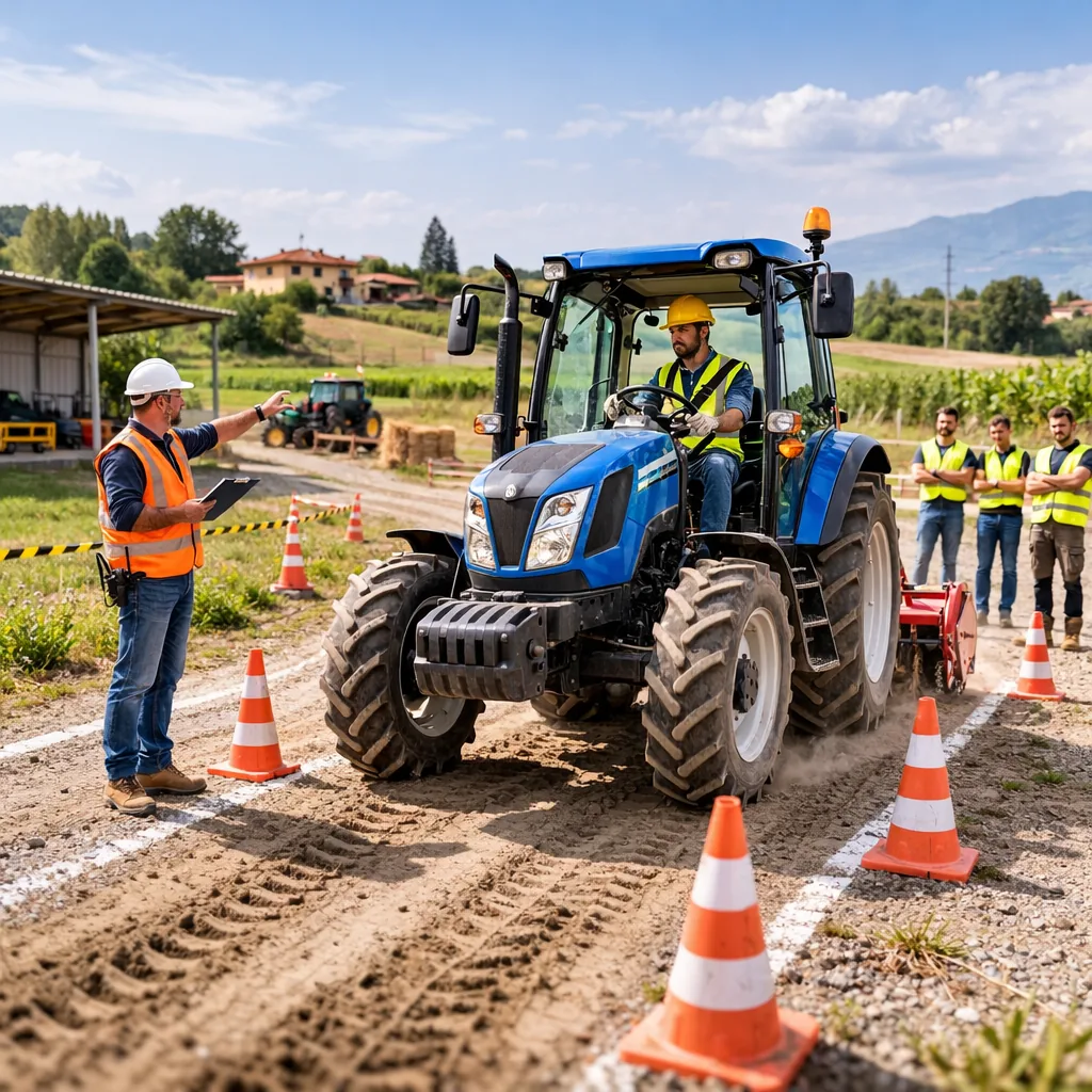 Aggiornamento per lavoratori addetti alla conduzione di trattori agricoli o forestali a ruote