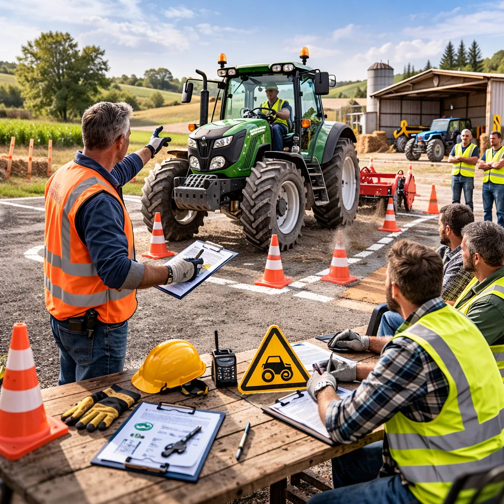 Formazione teorico-pratica per lavoratori addetti alla conduzione di trattori agricoli o forestali a ruote